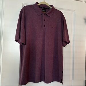 Greg Norman for Tasso‎ Elba Five Iron PlayDry Polo Shirt Men’s Size L – Purple